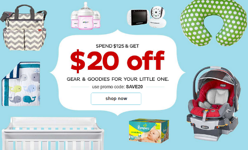 Target Com 20 Off 125 Baby Purchase Free Shipping All
