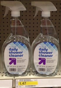 target up up shower cleaner