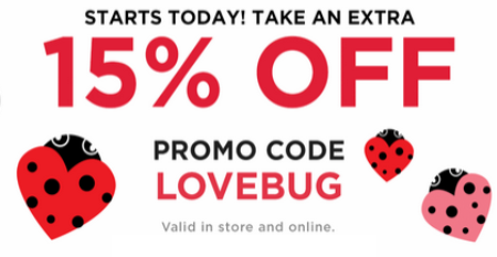 kohls extra 15 off