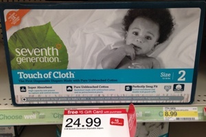 target seventh gen diapers