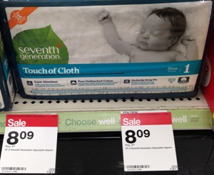 target seventh gen diapers pic