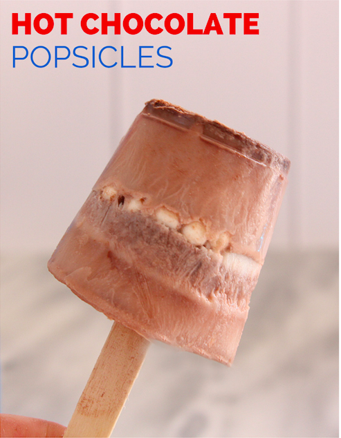 Hot Chocolate Popsicles