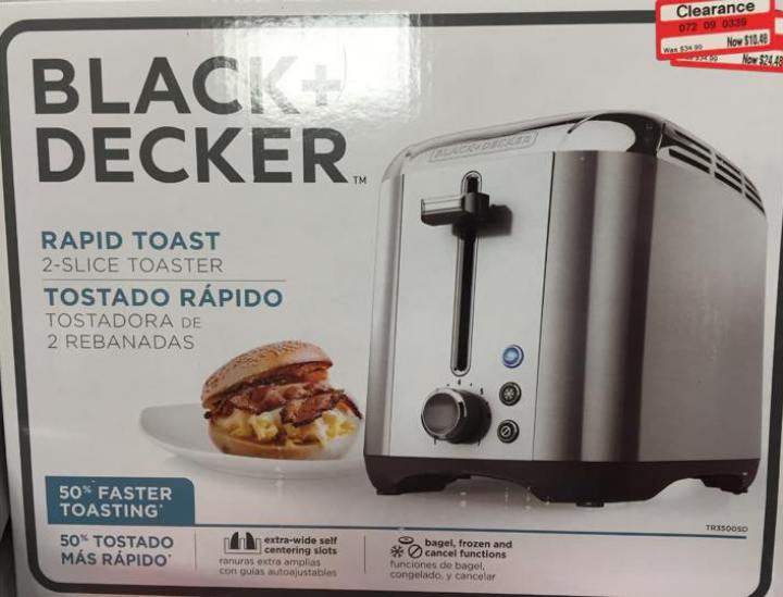 target read clear monica toaster