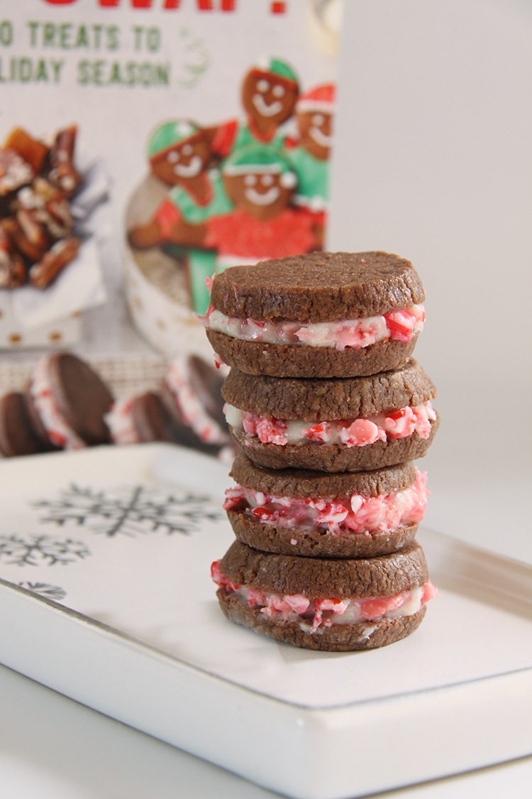 Chocolate-Peppermint Sandwiches from Christmas Cookie Swap