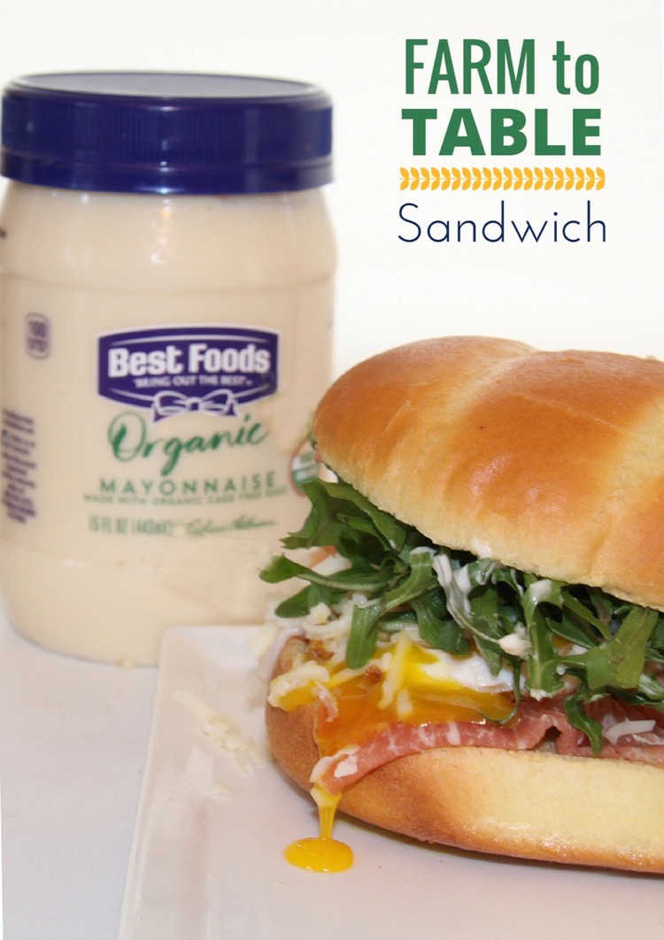Farm to Table Sandwich with Best Food Organic Mayo