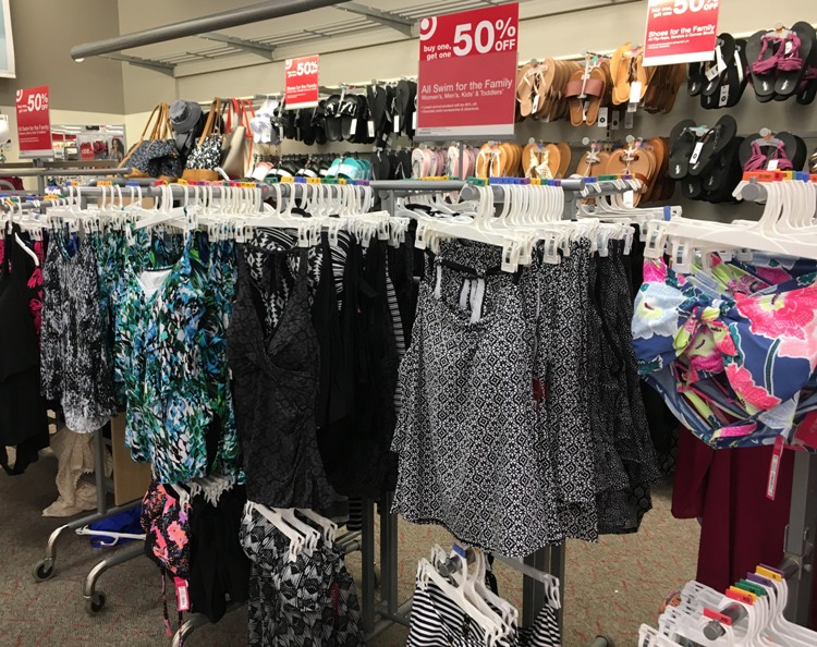 target swimsuits in store