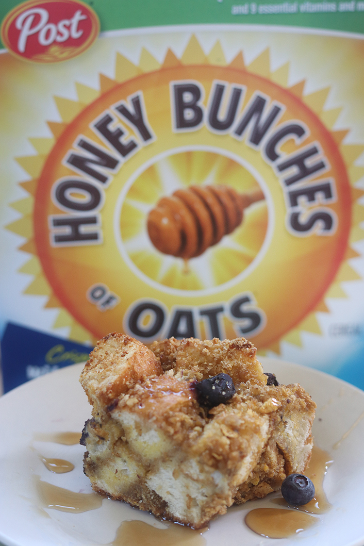Blueberry French Toast Casserole With Honey Bunches Of Oats All Things Target