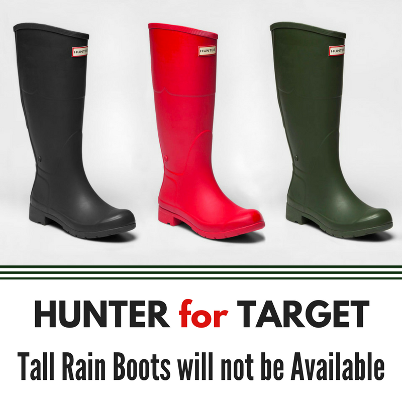 hunter for target women's rain boots